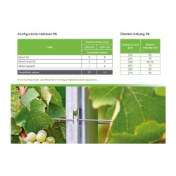 Dr. Reisacher P6 soroszlop SG 2,5m raktárról mennyiségi kedvezménnyel