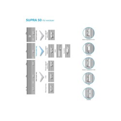 Dr. Reisacher Supra 50 Plus soroszlop SG 2,5m raktárról mennyiségi kedvezménnyel