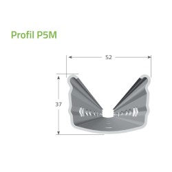 Dr. Reisacher P5M soroszlop SG 2,5m raktárról mennyiségi kedvezménnyel