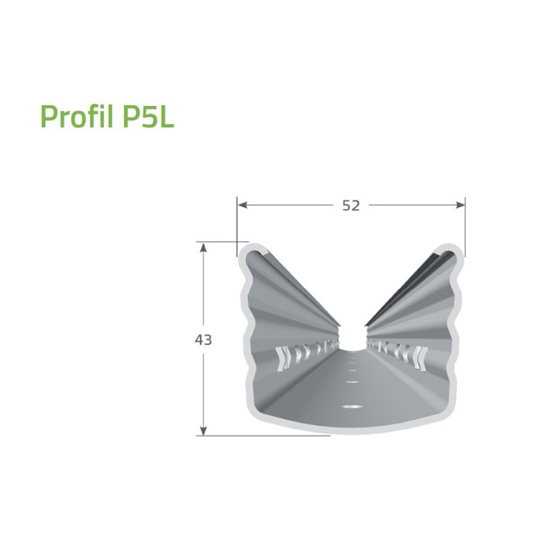 Dr. Reisacher P5L soroszlop SG 2,5m raktárról mennyiségi kedvezménnyel