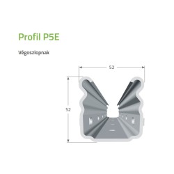 Dr. Reisacher P5E2 végoszlop SG 2,2m raktárról mennyiségi kedvezménnyel