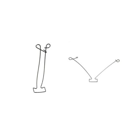 Huzalkivető, drótkihajtó inox P5 Dr.Reisacher raktárról, mennyiségi kedvezménnyel