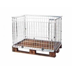 G8 Gitterbox – Strapabíró ipari tároló | Raklapmegoldások raktáraknak