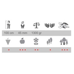 Löwe ágvágó rávágós 100 cm 20.100 ratárról szállítással