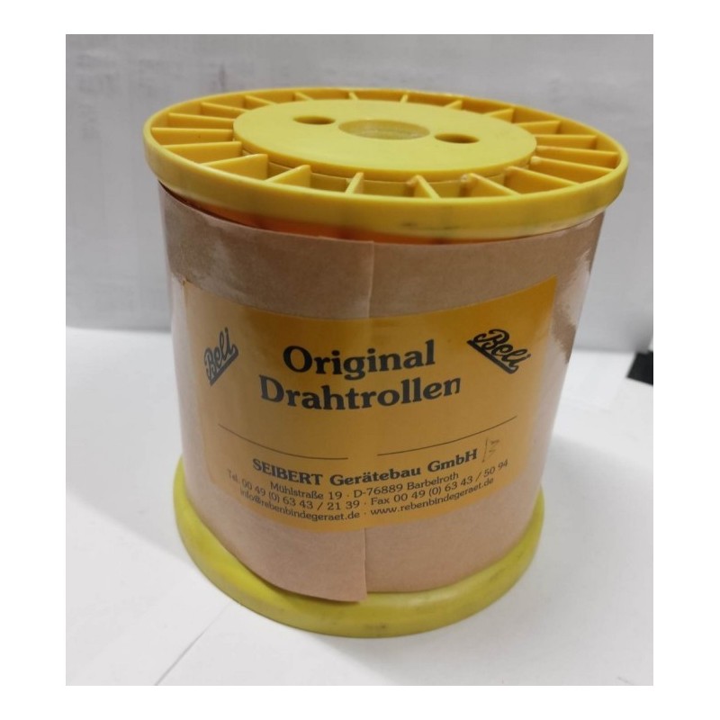 Beli kötözőhuzal utántöltő 0,45mm 3300g szállítással alkatrészek is rendelhetők