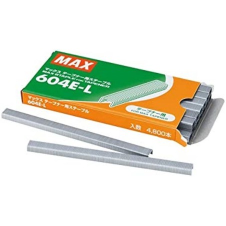 Kötözőgép kapocs MAX 604E-L 4800 db/cs MAX Tapener HT-R1 kötözőgéphez 2db