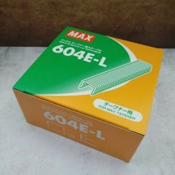 Kötözőgép kapocs MAX 604E-L 4800 db/cs MAX Tapener HT-R1 kötözőgéphez 2db